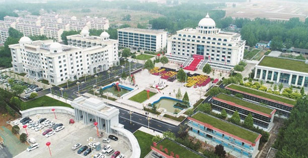 临沂电力学校俯瞰图