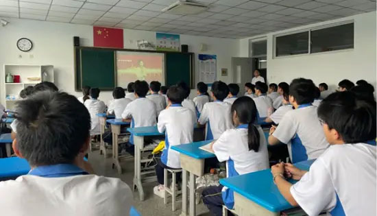 临沂电力学校课堂