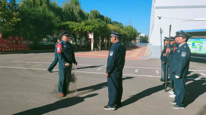 保安队伍强化流程