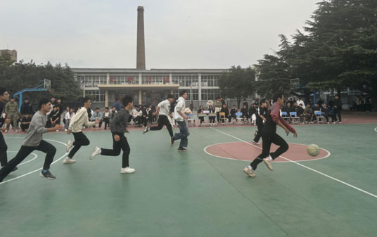肥矿技师学院学子们的青春活力