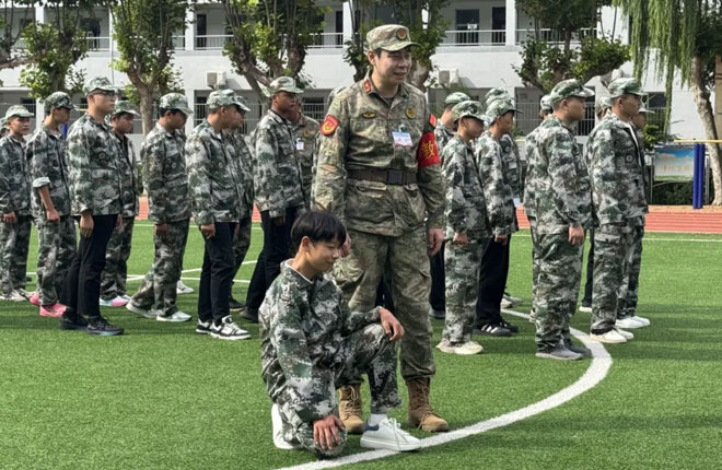 军训标准训练