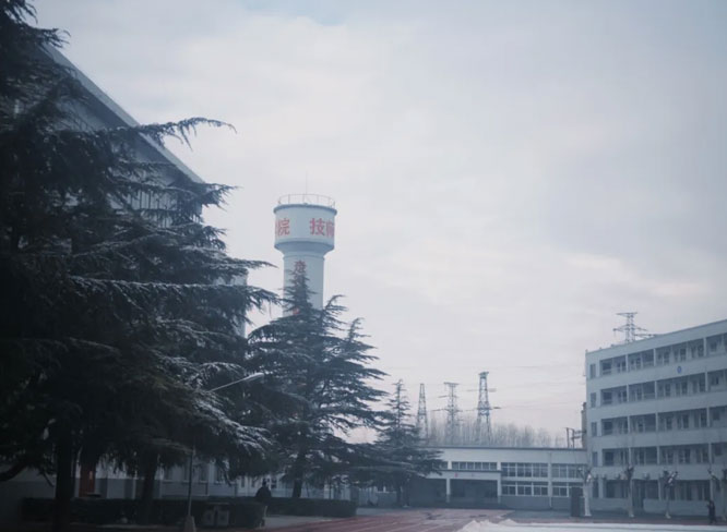 雪后校园