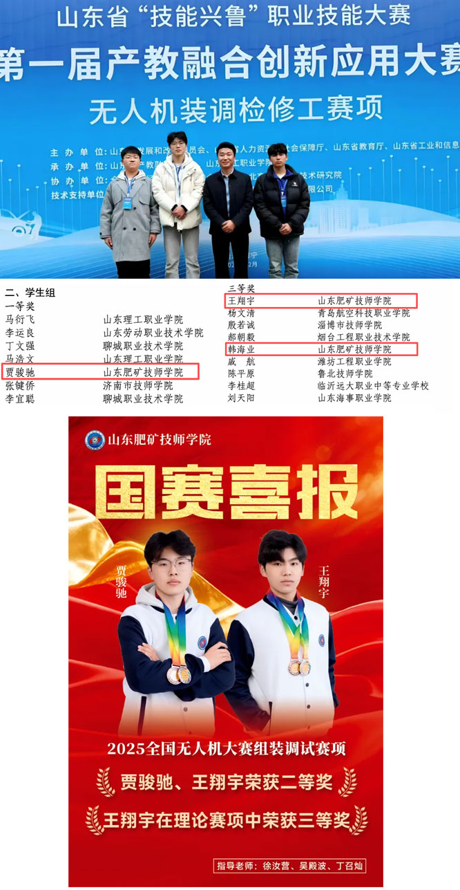 无人机国赛二等奖